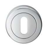 SZM003CP - Carlisle Brass Serozzetta Standard Key Escutcheon &lpar;Concealed Fix&rpar; Polished Chrome