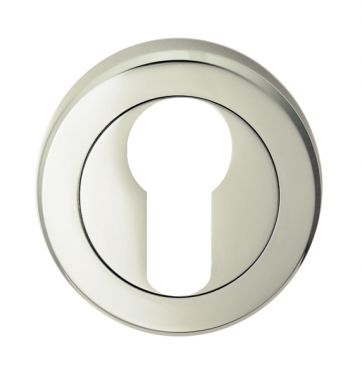 Click Here To Enlarge This Photo Of SZR001PN - Carlisle Brass Serozzetta Euro Profile Escutcheon &lpar;Concealed Fix&rpar;  Polished Nickel