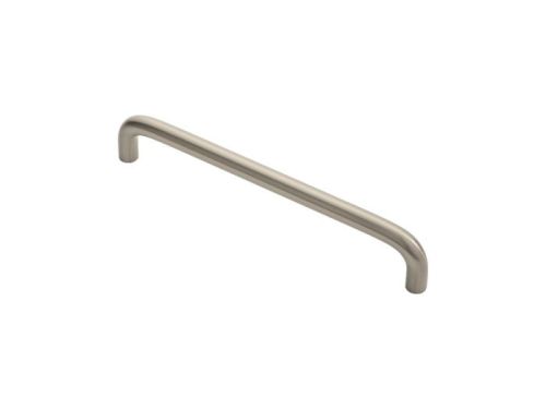 Click Here To Enlarge This Photo Of FTD460CSN - Carlisle Brass Fingertip Design 10mm D Handle &lpar;160mm c&sol;c&rpar; 170mm Satin Nickel