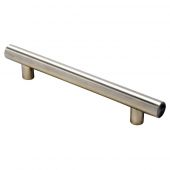 FTD445DSN - Carlisle Brass Fingertip Design 12mm Steel T-Bar Handle &lpar;192mm c&sol;c&rpar; 252mm Satin Nickel