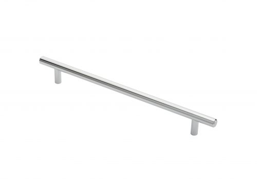 Click Here To Enlarge This Photo Of FTD445ECP - Carlisle Brass Fingertip Design 12mm Steel T-Bar Handle &lpar;224mm c&sol;c&rpar; 284mm Polished Chrome
