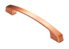 FTD3165CSCO - Carlisle Brass Fingertip Design Bridge Handle &lpar;160mm c&sol;c&rpar; 207mm Satin Copper