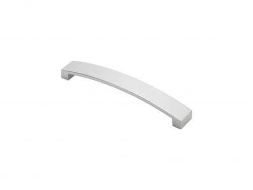 Click Here To Enlarge This Photo Of FTD3160ACP - Carlisle Brass Fingertip Design Curva Bow Handle &lpar;160mm c&sol;c&rpar; 172mm Polished Chrome