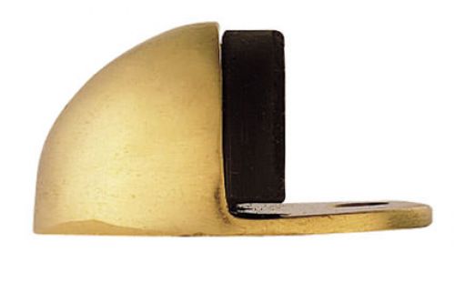 Click Here To Enlarge This Photo Of AA20 - Carlisle Brass Floor Mounted Doorstop &lpar;Oval&rpar; Polished Brass