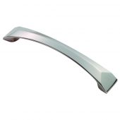 FTD3440SN - Carlisle Brass Fingertip Design Solo Handle &lpar;128mm c&sol;c&rpar; 155mm Satin Nickel