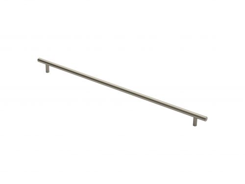 Click Here To Enlarge This Photo Of FTD445JSN - Carlisle Brass Fingertip Design 12mm Steel T-Bar Handle &lpar;448mm c&sol;c&rpar; 508mm Satin Nickel