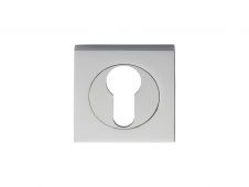 SZM001SQCP - Carlisle Brass Serozzetta Square Euro Profile Escutcheon &lpar;Concealed Fix&rpar; Polished Chrome