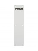 FPP43502SAA - Carlisle Brass Eurospec Finger Plate 350 x 75mm &lpar;Push&rpar; Satin Anodised Aluminium
