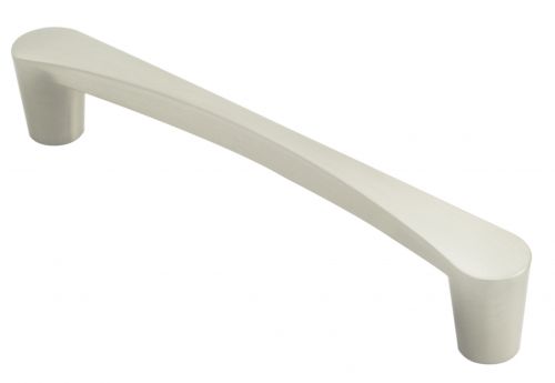 Click Here To Enlarge This Photo Of FTD3150ASN - Carlisle Brass Fingertip Design Venturi D Handle &lpar;128mm c&sol;c&rpar; 146mm Satin Nickel
