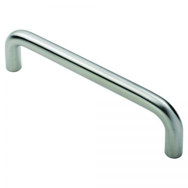 Click Here To Enlarge This Photo Of CSD1225SSS - Carlisle Brass Eurospec 19mm Dia D Pull Handle - 225mm c&sol;c Satin Stainless Steel