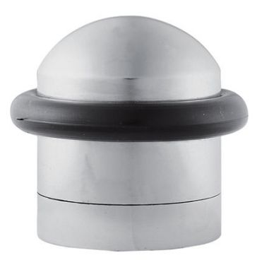 Click Here To Enlarge This Photo Of DSF5020SC - Carlisle Brass Doorstop &lpar;Floor Mounted&rpar; Satin Chrome