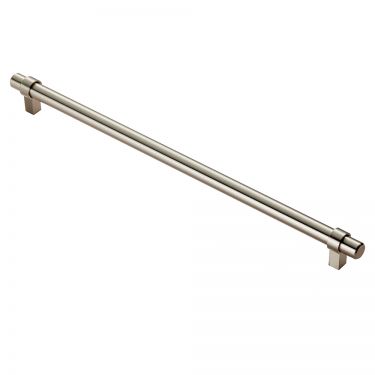 Click Here To Enlarge This Photo Of FTD495FSN - Carlisle Brass Fingertip Design Rail Handle &lpar;320mm c&sol;c&rpar; 360mm Satin Nickel