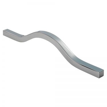 Click Here To Enlarge This Photo Of FTD4220CCP - Carlisle Brass Fingertip Design Ovenco Handle &lpar;160mm c&sol;c&rpar; 240mm Polished Chrome