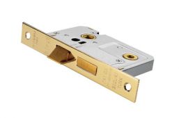 BAE5030EB - Carlisle Brass Eurospec Bathroom Lock &lpar;Economy&rpar; 3" Electro Brass