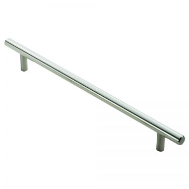 Click Here To Enlarge This Photo Of FTD445MSN - Carlisle Brass Fingertip Design 12mm Steel T-Bar Handle &lpar;608mm c&sol;c&rpar; 668mm Satin Nickel