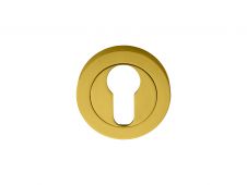AA1 - Carlisle Brass Manital Euro Profile Escutcheon &lpar;Concealed Fix&rpar; Polished Brass