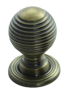 Click Here To Enlarge This Photo Of M1003FB - Carlisle Brass Fingertip Design Queen Anne Knob 22mm Florentine Bronze