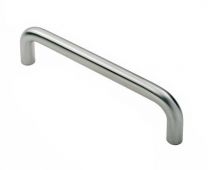 CSD1450SSS - Carlisle Brass Eurospec 19mm Dia D Pull Handle - 450mm c&sol;c Satin Stainless Steel