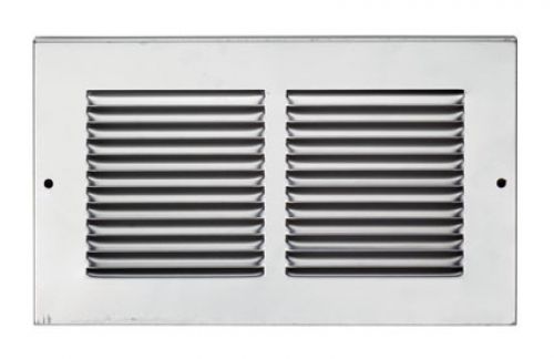 Click Here To Enlarge This Photo Of ES420 - Carlisle Brass Eurospec Silver Louvre Grille &lpar;For Intumescent ES400 150 x 150mm &rpar;