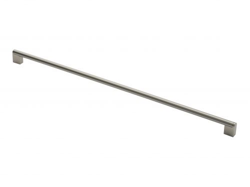 Click Here To Enlarge This Photo Of FTD4750NSNSS - Carlisle Brass Fingertip Design 14mm Bar Handle &lpar;608mm c&sol;c&rpar; 648mm Satin Nickel&sol;Satin Stainless Steel