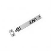 AA79SC - Carlisle Brass Flush Bolt &lpar;Sunk Slide&rpar; 102mm Satin Chrome