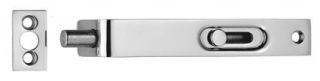 AA79CP - Carlisle Brass Flush Bolt &lpar;Sunk Slide&rpar; 102mm Polished Chrome