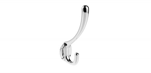 Click Here To Enlarge This Photo Of AQ25CP - Carlisle Brass Heavy Architectural Quality Hat & Coat Hook Polished Chrome