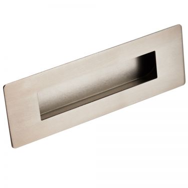 Click Here To Enlarge This Photo Of FPH1180SSS - Carlisle Brass Eurospec Large Rectangular Flush Pull 180mm x 60mm Satin Stainless Steel