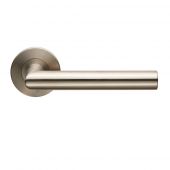 CSL1192&sol;6SSS - Carlisle Brass Eurospec 19mm Mitred Lever on 6mm Slim Round Rose &lpar;G304&rpar; Satin Stainless Steel