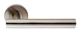 CSL1194SSS - Carlisle Brass Eurospec 19mm T-Bar Lever on Round Rose &lpar;G304&rpar; Satin Stainless Steel