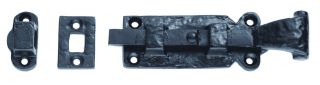LF5530B - Carlisle Brass Ludlow Foundries Straight Door Bolt 145mm Antique Black