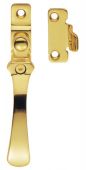 V1005LCK - Carlisle Brass Victorian Casement Fastener &lpar;Wedge Pattern - Lockable&rpar; Polished Brass