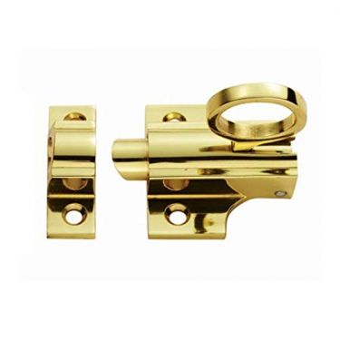 Click Here To Enlarge This Photo Of DK42 - Carlisle Brass Fan Light Catch Polished Brass