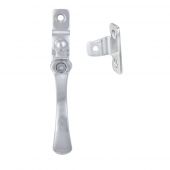 V1005LCKCP - Carlisle Brass Victorian Casement Fastener &lpar;Wedge Pattern - Lockable&rpar; Polished Chrome