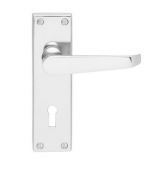 CBV30CP - Carlisle Brass Victorian Lever Lock Furniture &lpar;Contract Range&rpar; Polished Chrome