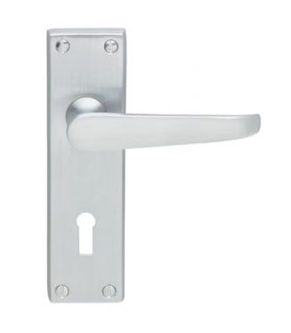 Click Here To Enlarge This Photo Of CBV30SC - Carlisle Brass Victorian Lever Lock Furniture &lpar;Contract Range&rpar; Satin Chrome