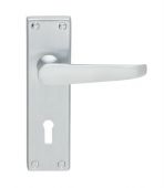 CBV30SC - Carlisle Brass Victorian Lever Lock Furniture &lpar;Contract Range&rpar; Satin Chrome