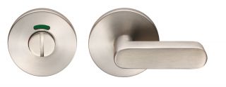 CST1028SSS - Carlisle Brass Eurospec Stainless Steel Large WC Thumbturn & Coin Release c&sol;w Spare Non Indicator Rose Satin Stainless Steel