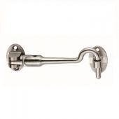 CAB1100BSS - Carlisle Brass Eurospec Silent Pattern Cabin Hook 100mm &lpar;G316&rpar; Bright Stainless Steel