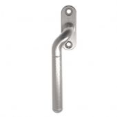 V1008LHSC - Carlisle Brass Cranked Locking Espag&period; Handle &lpar;Left Hand&rpar; Satin Chrome