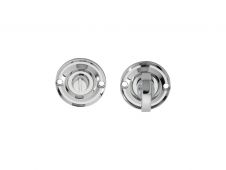 DK13CP - Carlisle Brass Delamain Small Turn & Release &lpar;Face Fix&rpar; Polished Chrome