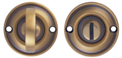 Click Here To Enlarge This Photo Of DK13FB - Carlisle Brass Delamain Small Turn & Release &lpar;Face Fix&rpar; Florentine Bronze