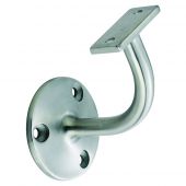 HRB1000SSS&sol;P62 - Carlisle Brass Eurospec Handrail Bracket &lpar;62mm Projection&rpar; Satin Stainless Steel