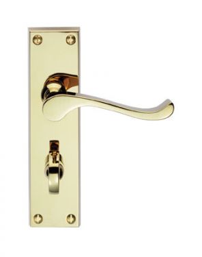 Click Here To Enlarge This Photo Of CBS54WC - Carlisle Brass Victorian Scroll Lever Bathroom Furniture &lpar;Contract Range&rpar; Polished Brass