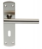 CSLP1164P&sol;SSS - Carlisle Brass Eurospec T-Bar Lock Lever on 172 x 44mm Backplate Satin Stainless Steel