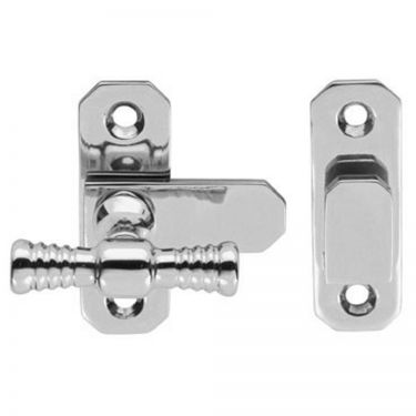 Click Here To Enlarge This Photo Of WF13CP - Carlisle Brass Fingertip Design T-Handle Fastener Polished Chrome