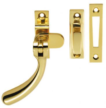 Click Here To Enlarge This Photo Of WF11 - Carlisle Brass Bulb End Casement Fastener &lpar;suitable for Weather Stripped Windows&rpar; Polished Brass