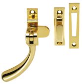 WF11 - Carlisle Brass Bulb End Casement Fastener &lpar;suitable for Weather Stripped Windows&rpar; Polished Brass