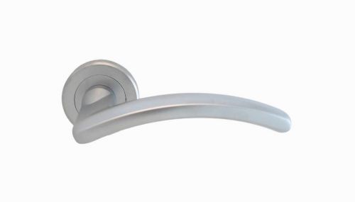 Click Here To Enlarge This Photo Of SZM380SC - Carlisle Brass Serozzetta 'Design' Lever on Round Rose Satin Chrome