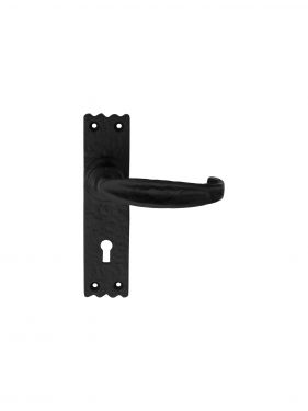 Click Here To Enlarge This Photo Of LF5507 - Carlisle Brass Ludlow Foundries Slimline V Lever Lock Furniture Black Antique